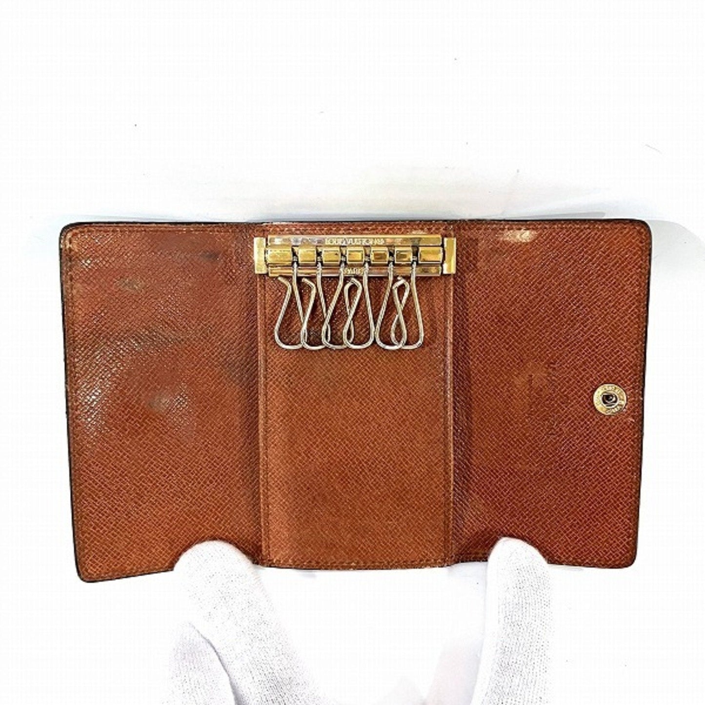 LOUIS VUITTON 6 key holder Wallet