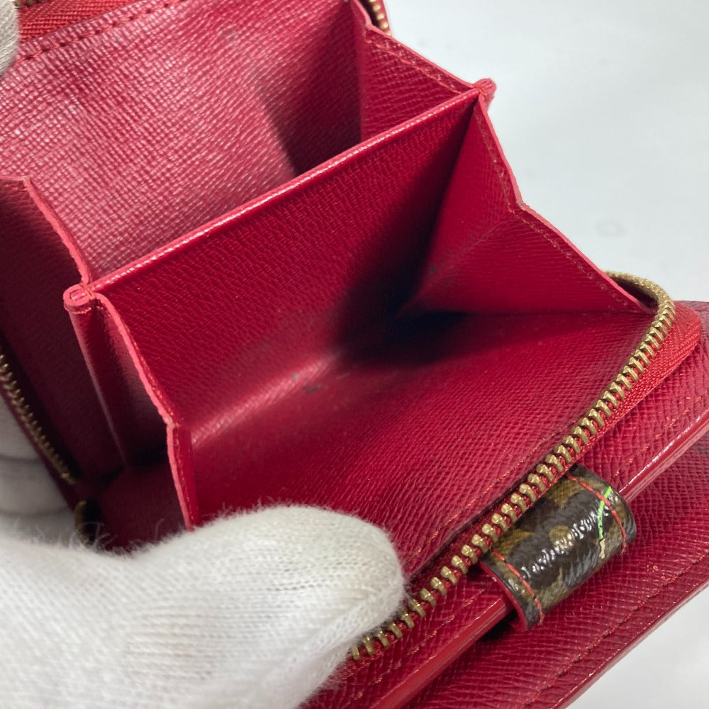 LOUIS VUITTON Folded wallet M95005 Monogram canvas Brown Monogram Cherry Compact zip
