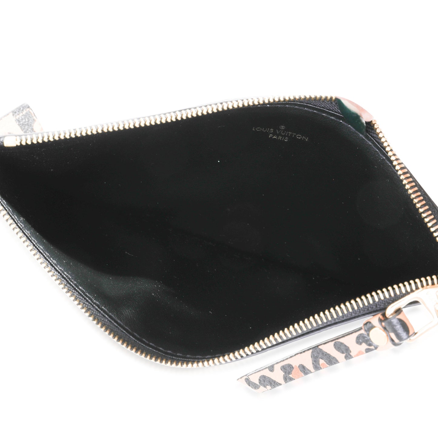 LOUIS VUITTON Animal Print Wild At Heart Felicie Pochette Insert