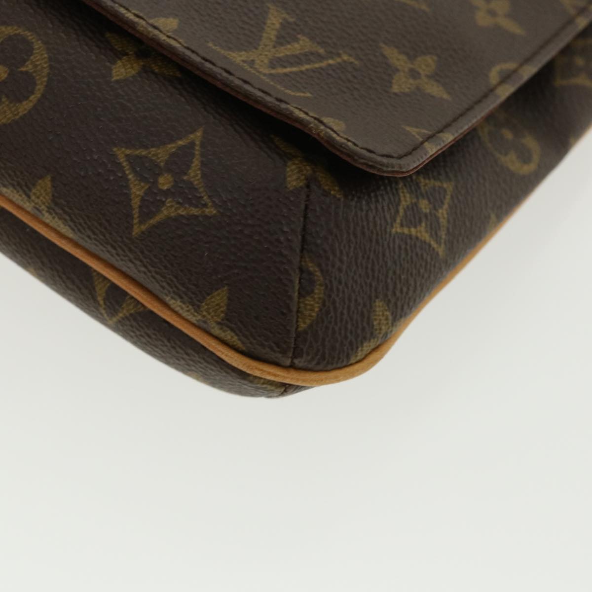 Louis Vuitton Brown Canvas Musette Tango shoulder bag