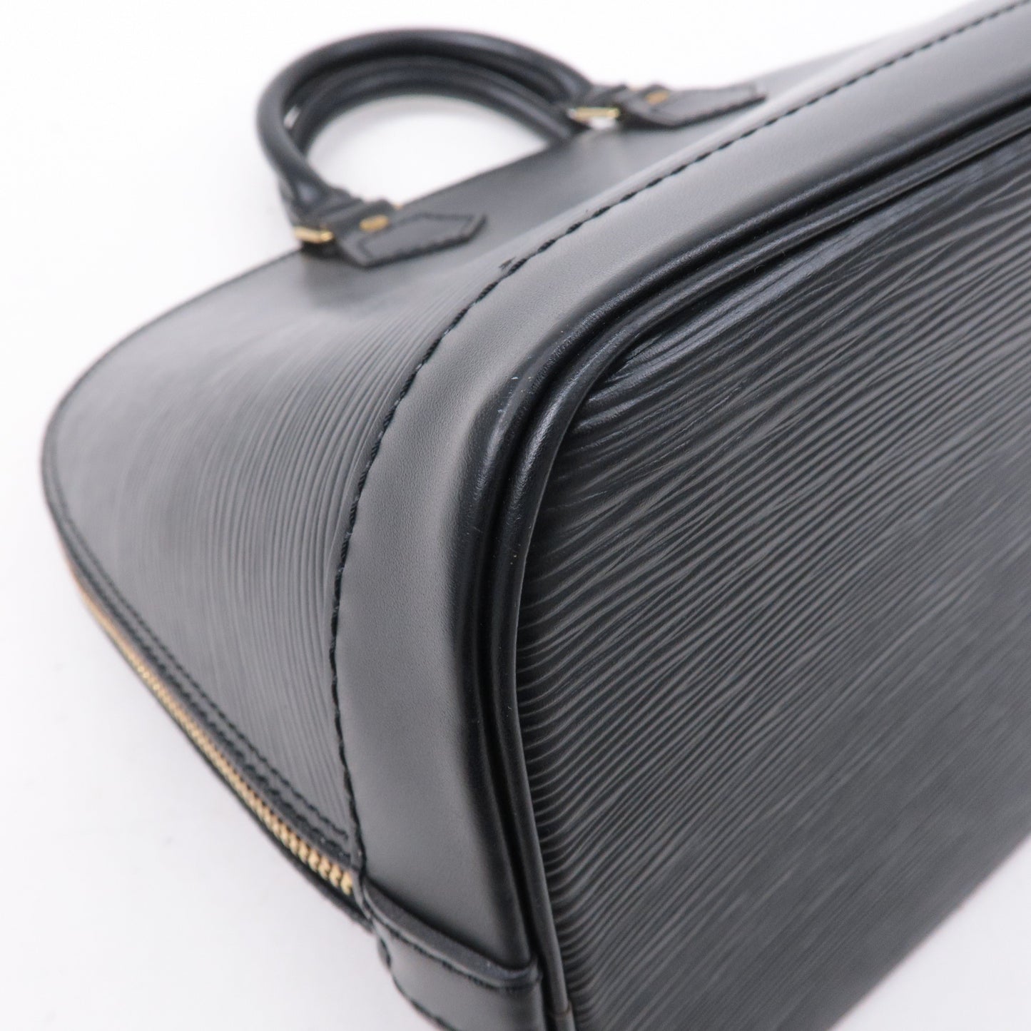 Louis Vuitton Epi Alma Hand Bag Noir Black M52142