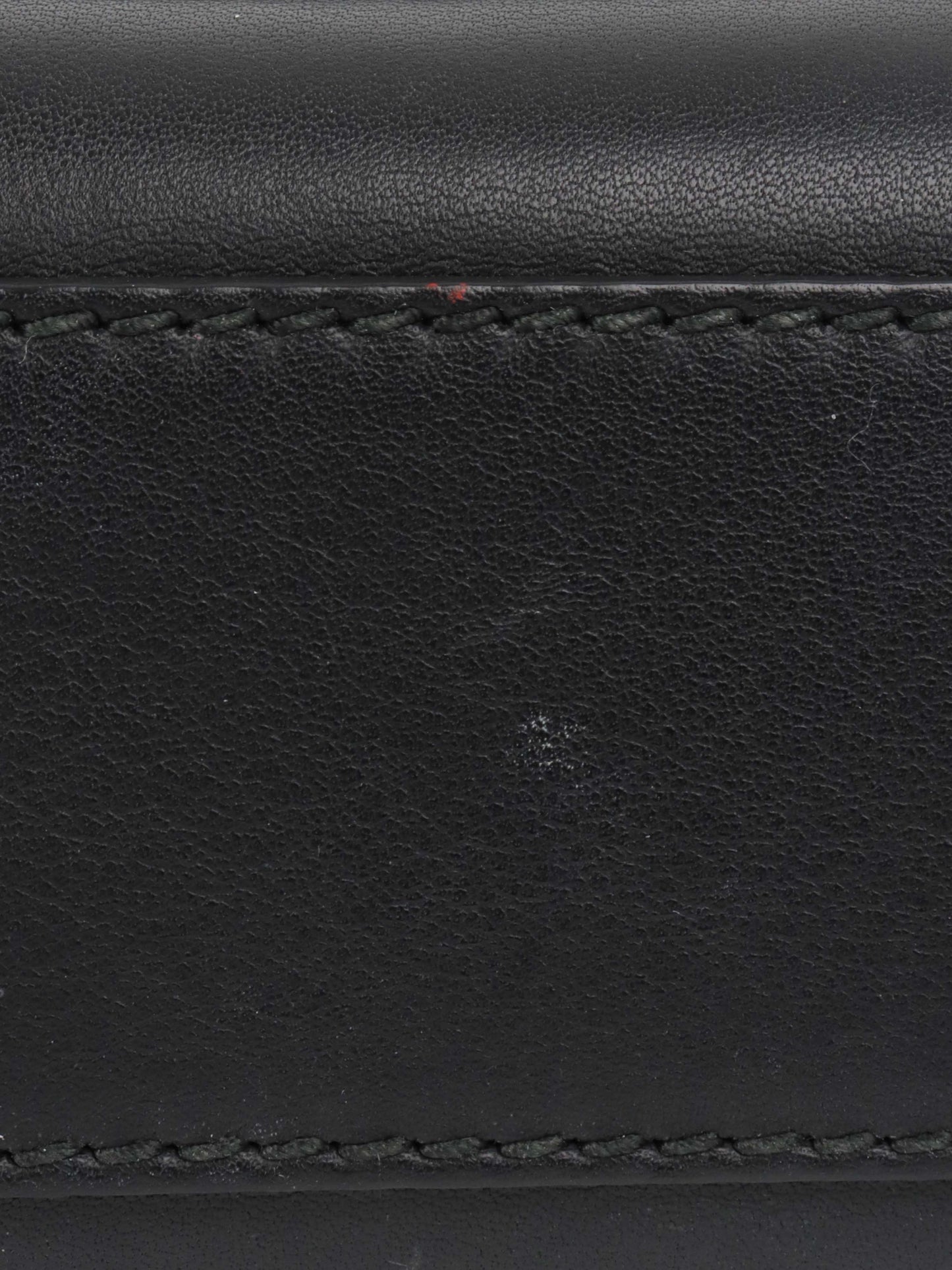 Gucci Black Padlock Chain Shoulder Bag.