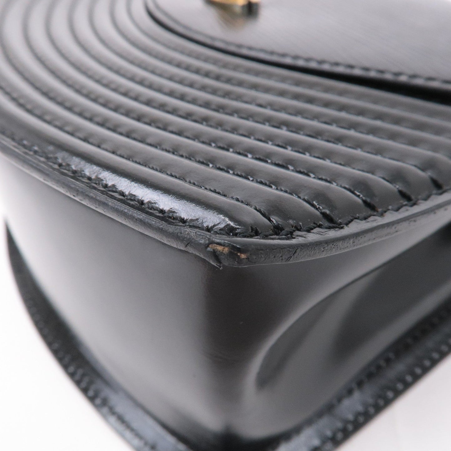 Louis Vuitton Epi Tilsit Shoulder Bag Hand Bag Noir M52482