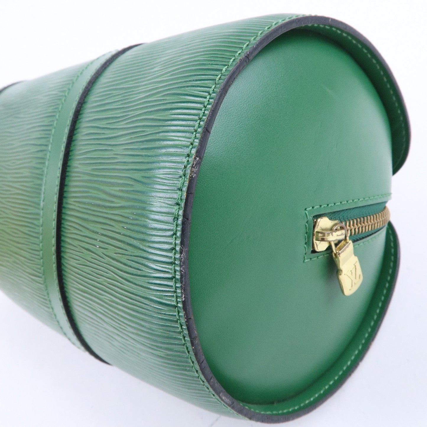 Louis Vuitton Epi Soufflot Hand Shoulder Bag Green M52224