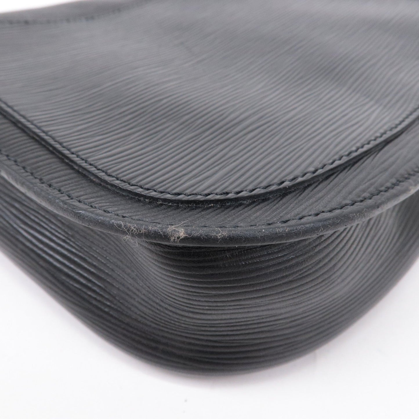Louis Vuitton Epi Saint Cloud Shoulder Bag Black Noir M52192