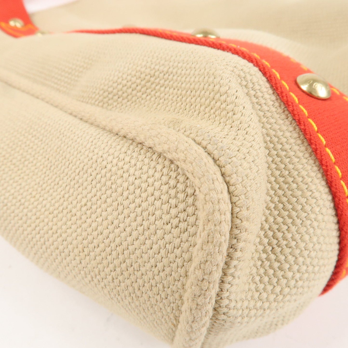 Louis Vuitton Antigua Cabas MM Tote Bag Hand Bag Rouge M40035
