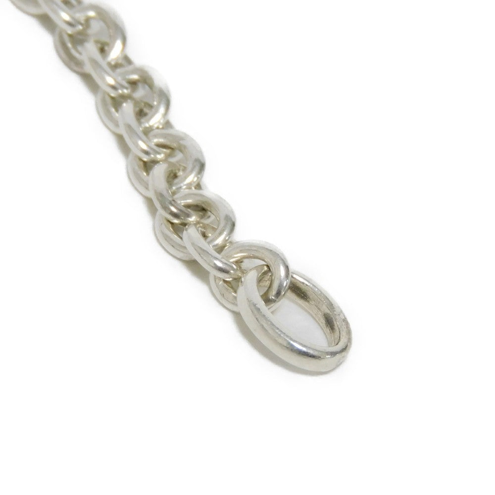 GUCCI Necklace 190489 J8400 8106 Ag925 Silver Interlocking G GG Brit Pendant