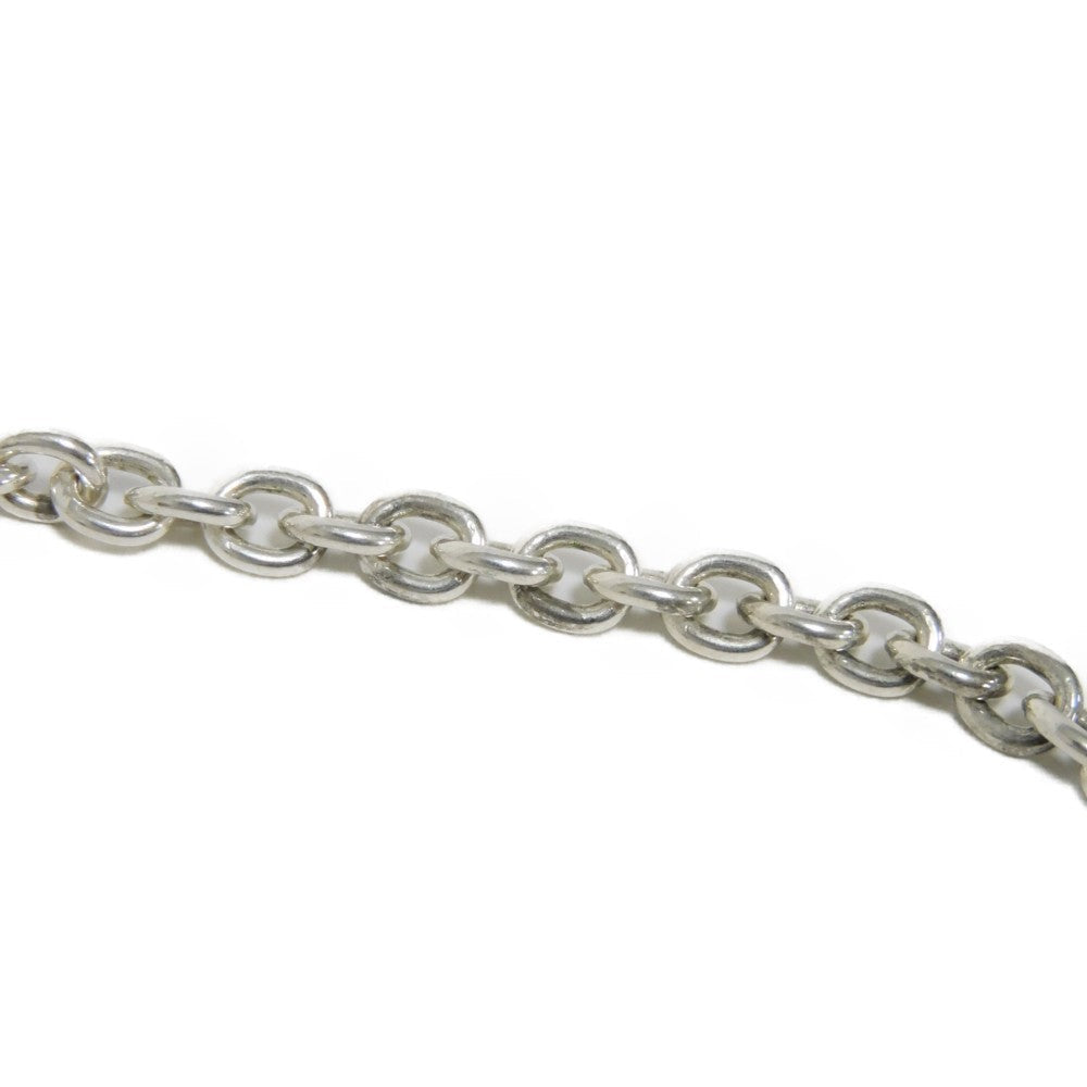 GUCCI Necklace 190489 J8400 8106 Ag925 Silver Interlocking G GG Brit Pendant