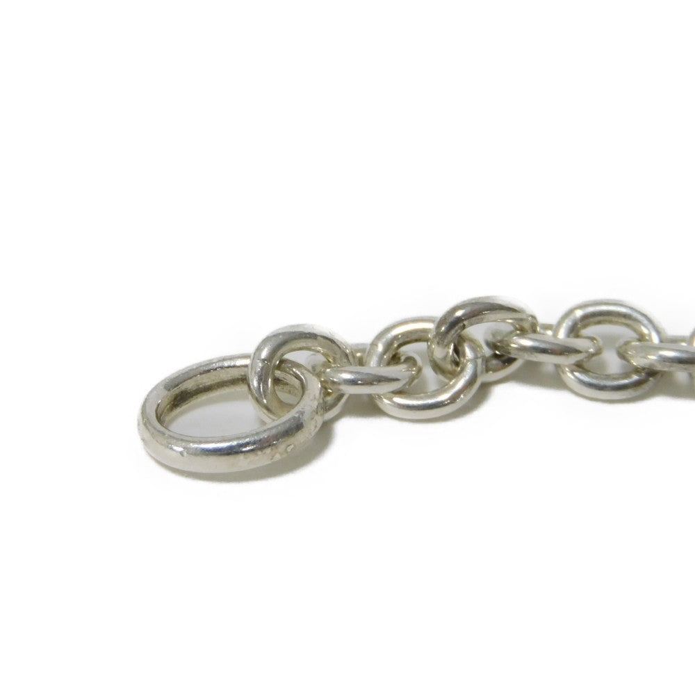 GUCCI Necklace 190489 J8400 8106 Ag925 Silver Interlocking G GG Brit Pendant