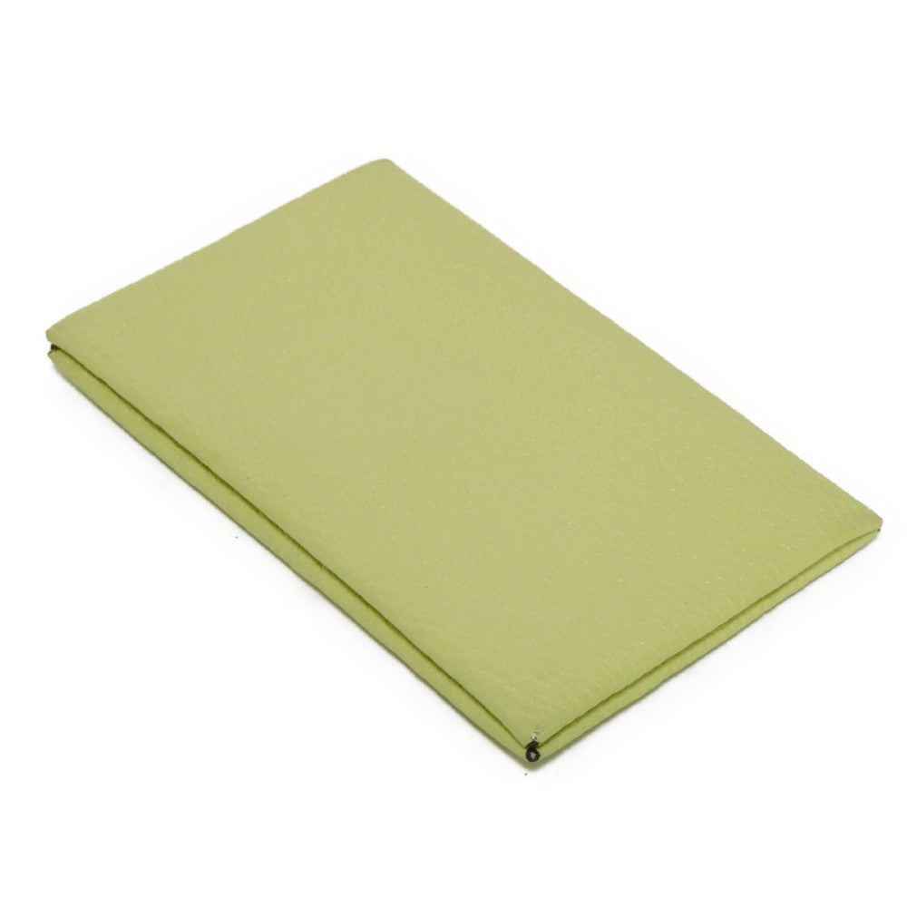 HERMES Card Case Shave Jaune Bourjon x Nata Verso Calvi