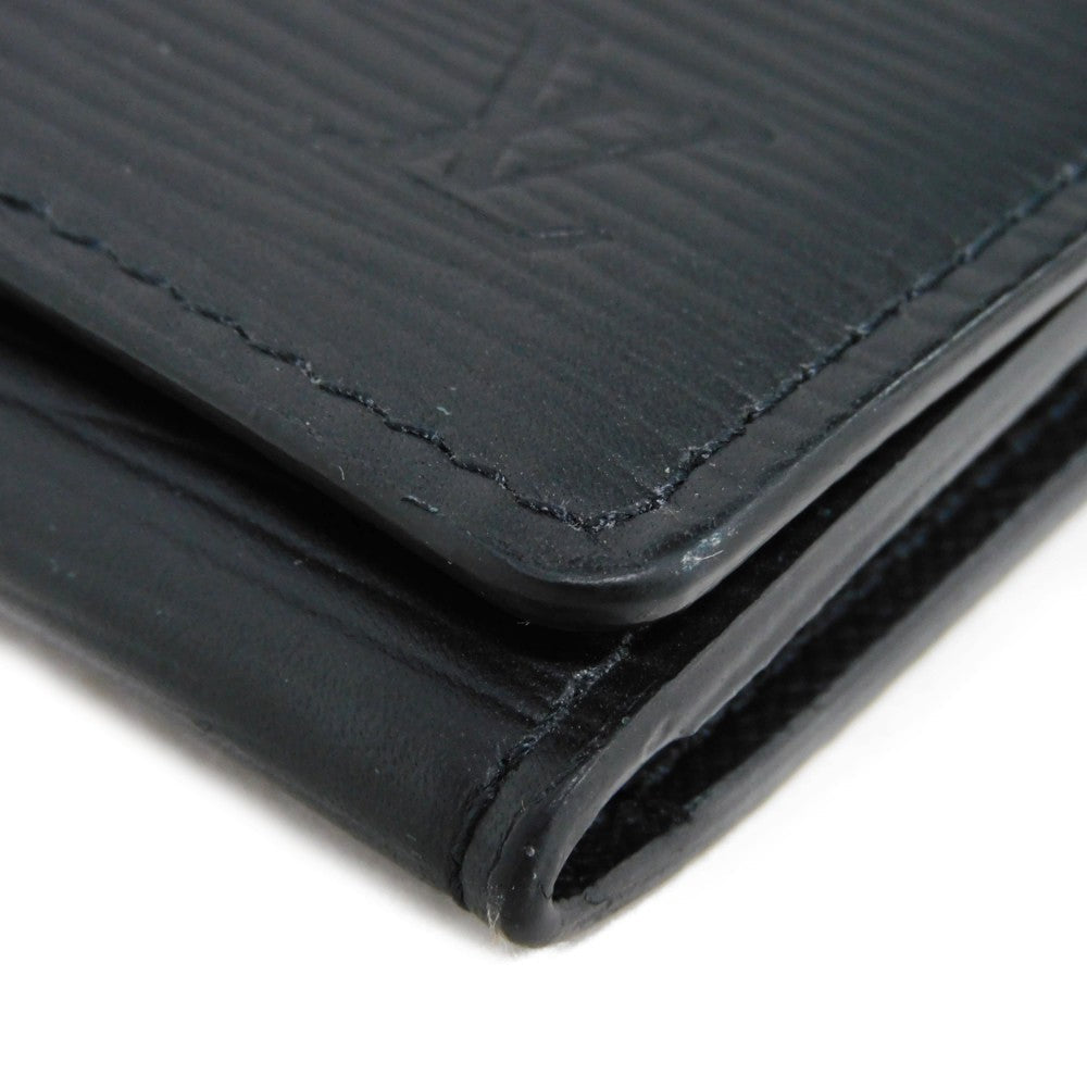 LOUIS VUITTON Card Case M62292 Epi leather x grain leather Noir Epi Anneveld Cult de Visit