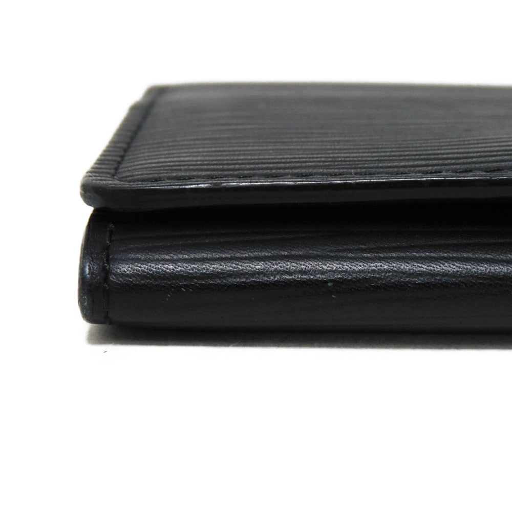 LOUIS VUITTON Card Case M62292 Epi leather x grain leather Noir Epi Anneveld Cult de Visit