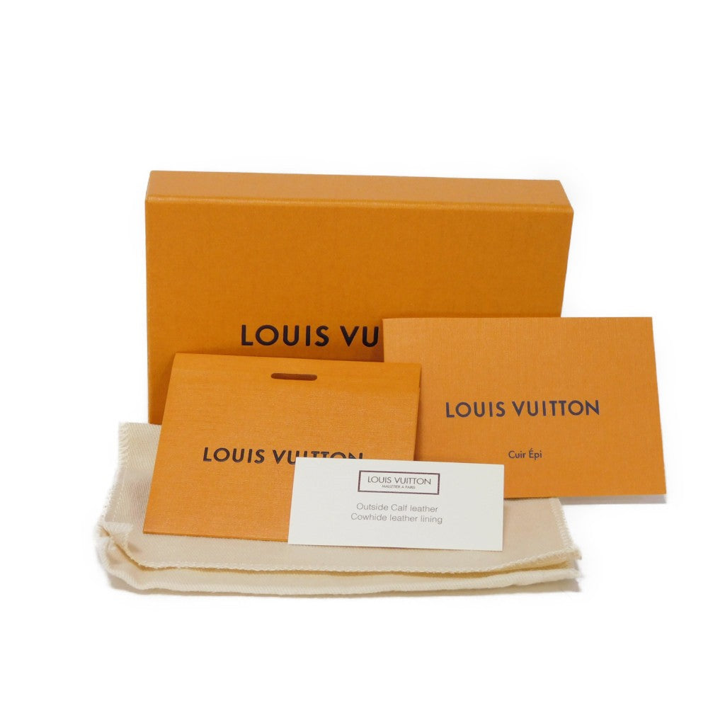 LOUIS VUITTON Card Case M62292 Epi leather x grain leather Noir Epi Anneveld Cult de Visit
