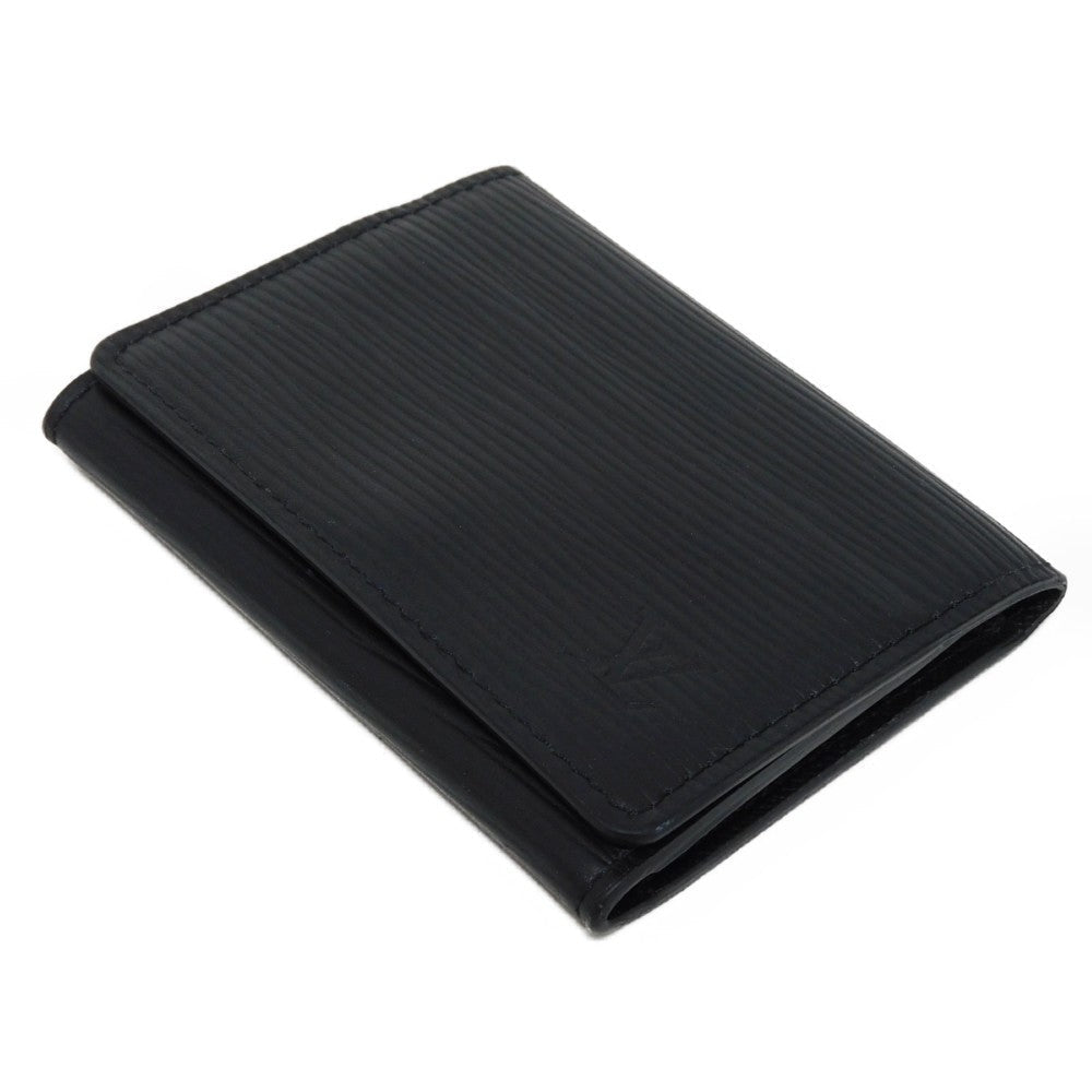 LOUIS VUITTON Card Case M62292 Epi leather x grain leather Noir Epi Anneveld Cult de Visit