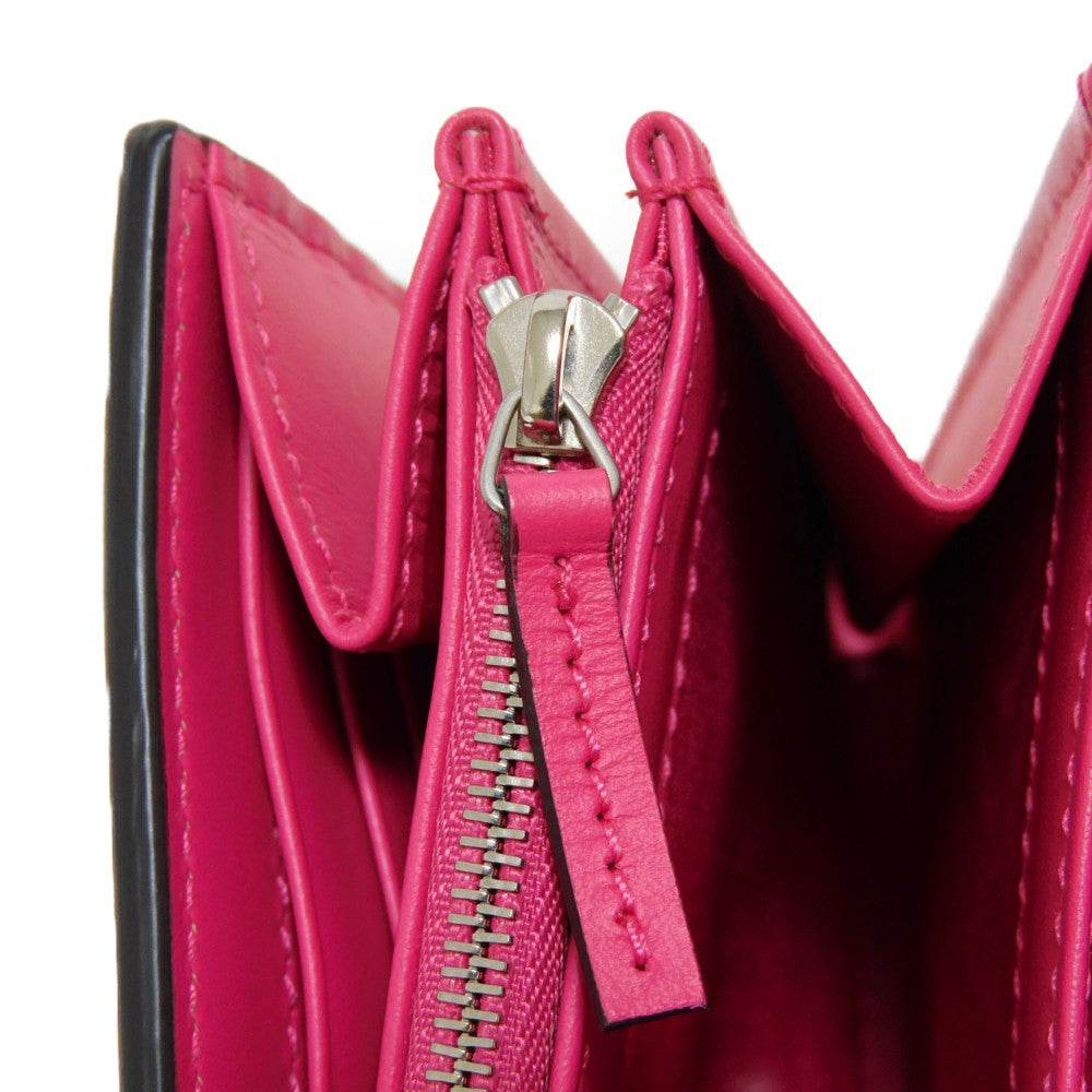 GUCCI Shoulder Bag 524967 Smooth Calfskin Leather pink SEGA Sega logo GUCCY Print Chain Wallet Bag