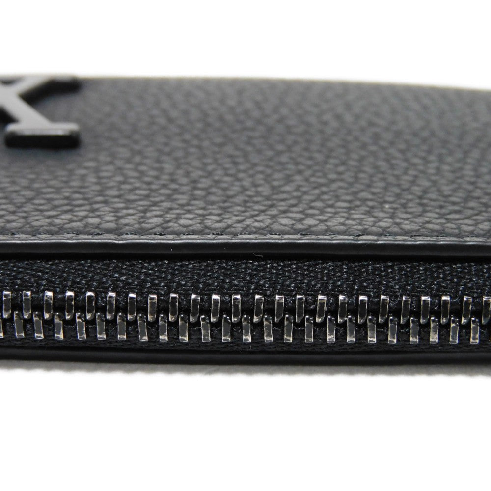LOUIS VUITTON Coin case M81031 Grain leather (embossed) Noir LV Aerogram Card Key case Key holder Pochette Cle