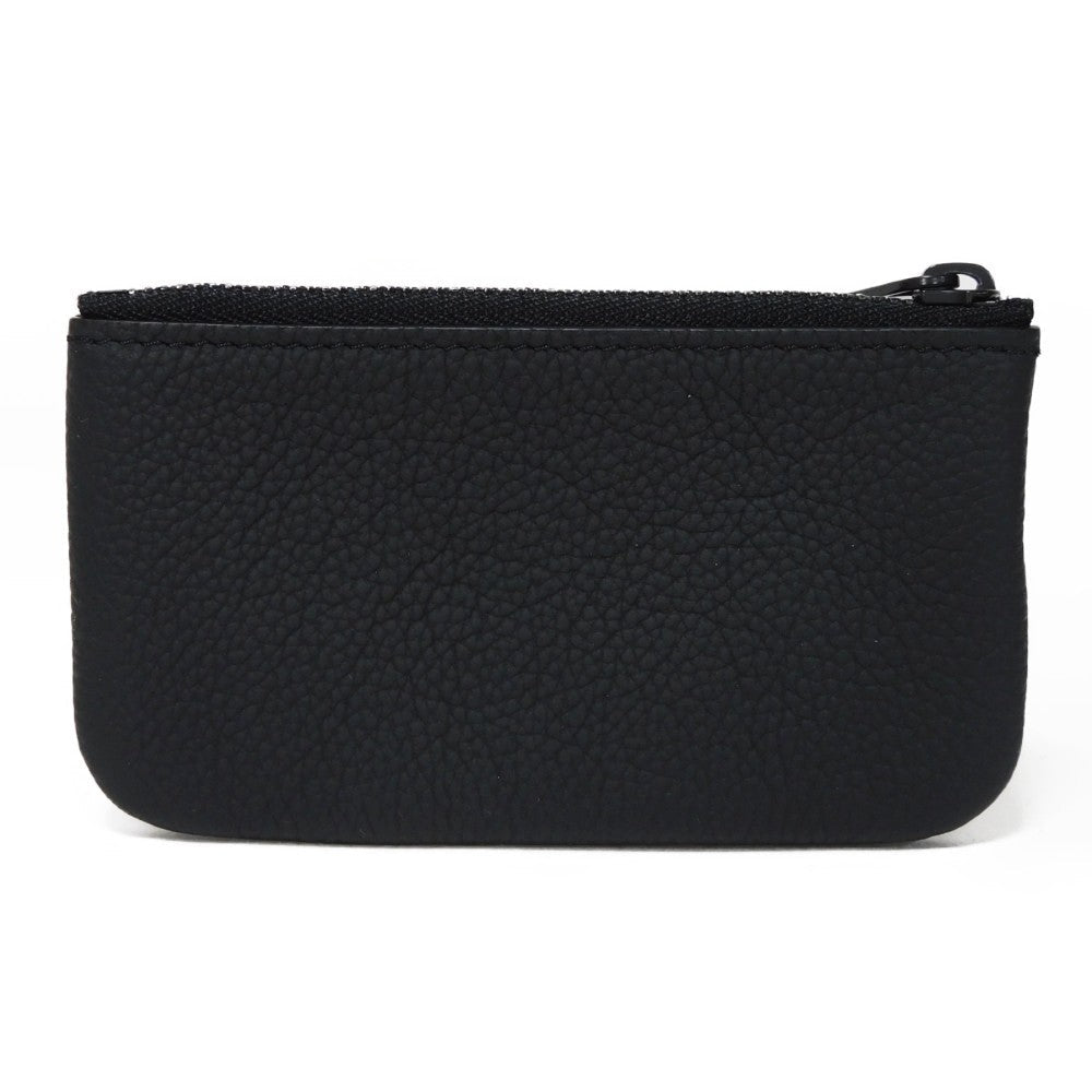 LOUIS VUITTON Coin case M81031 Grain leather (embossed) Noir LV Aerogram Card Key case Key holder Pochette Cle