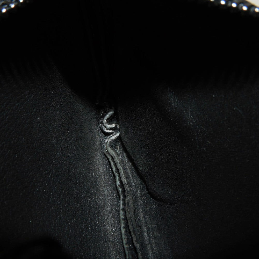 LOUIS VUITTON Coin case M81031 Grain leather (embossed) Noir LV Aerogram Card Key case Key holder Pochette Cle