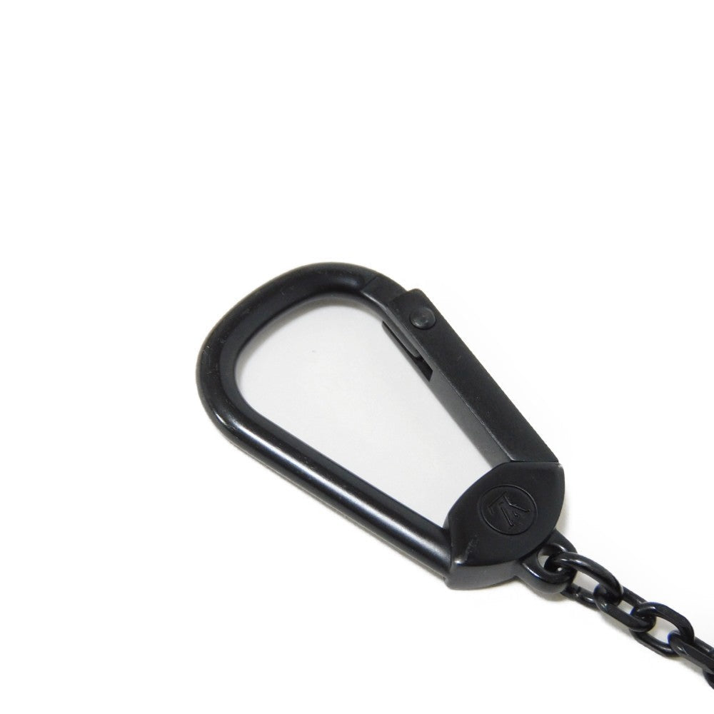 LOUIS VUITTON Coin case M81031 Grain leather (embossed) Noir LV Aerogram Card Key case Key holder Pochette Cle