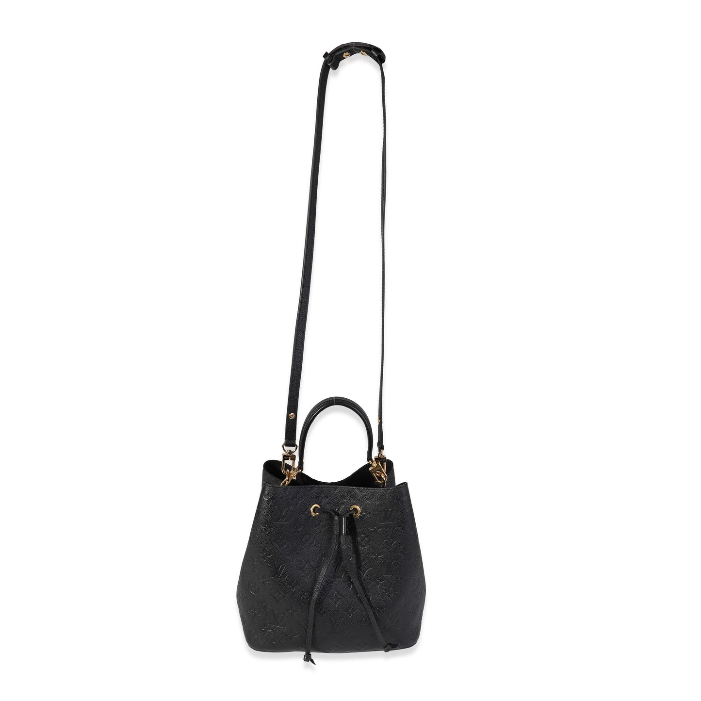 Louis Vuitton Black Monogram Empreinte NéoNoé