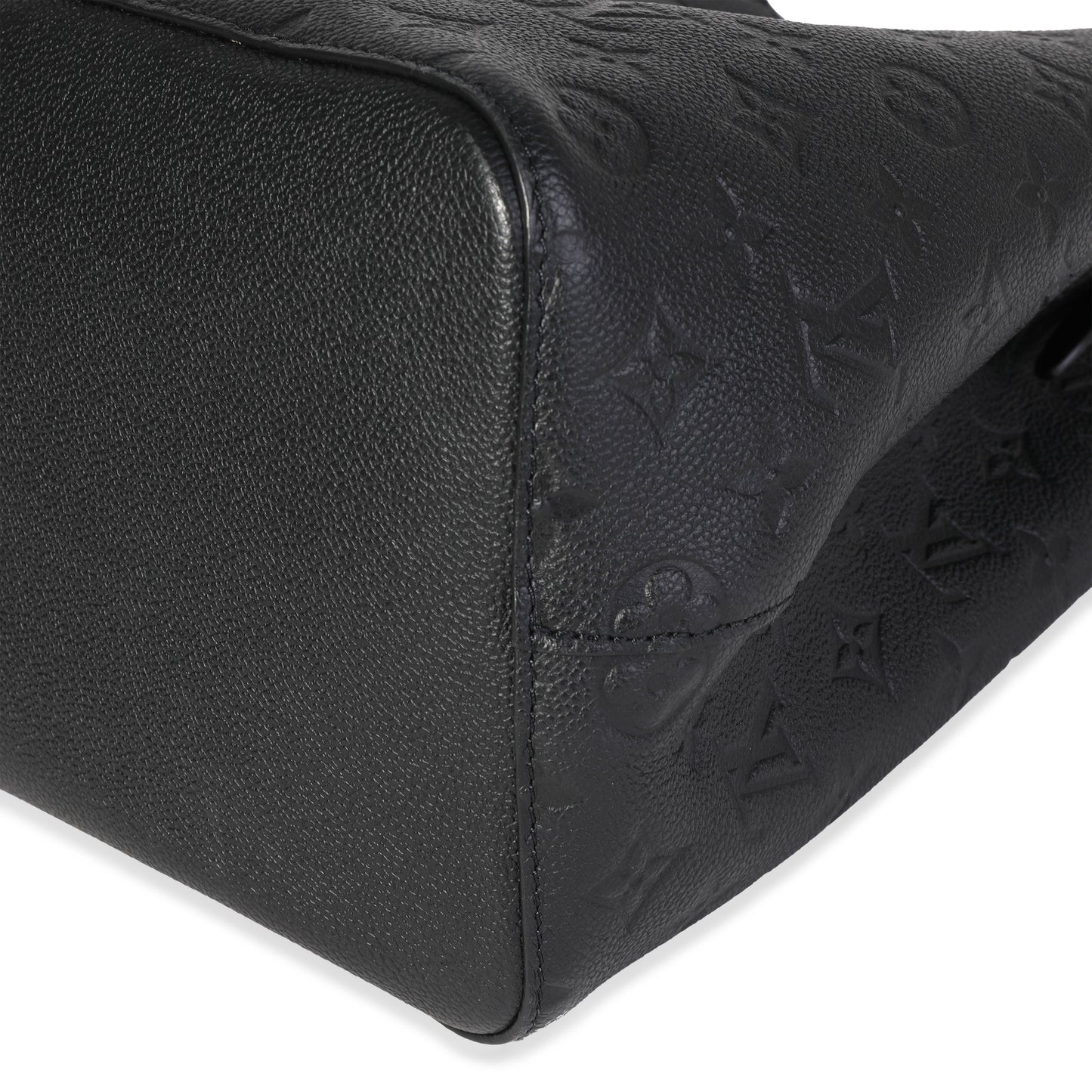 LOUIS VUITTON Black Monogram Empreinte NeoNoe