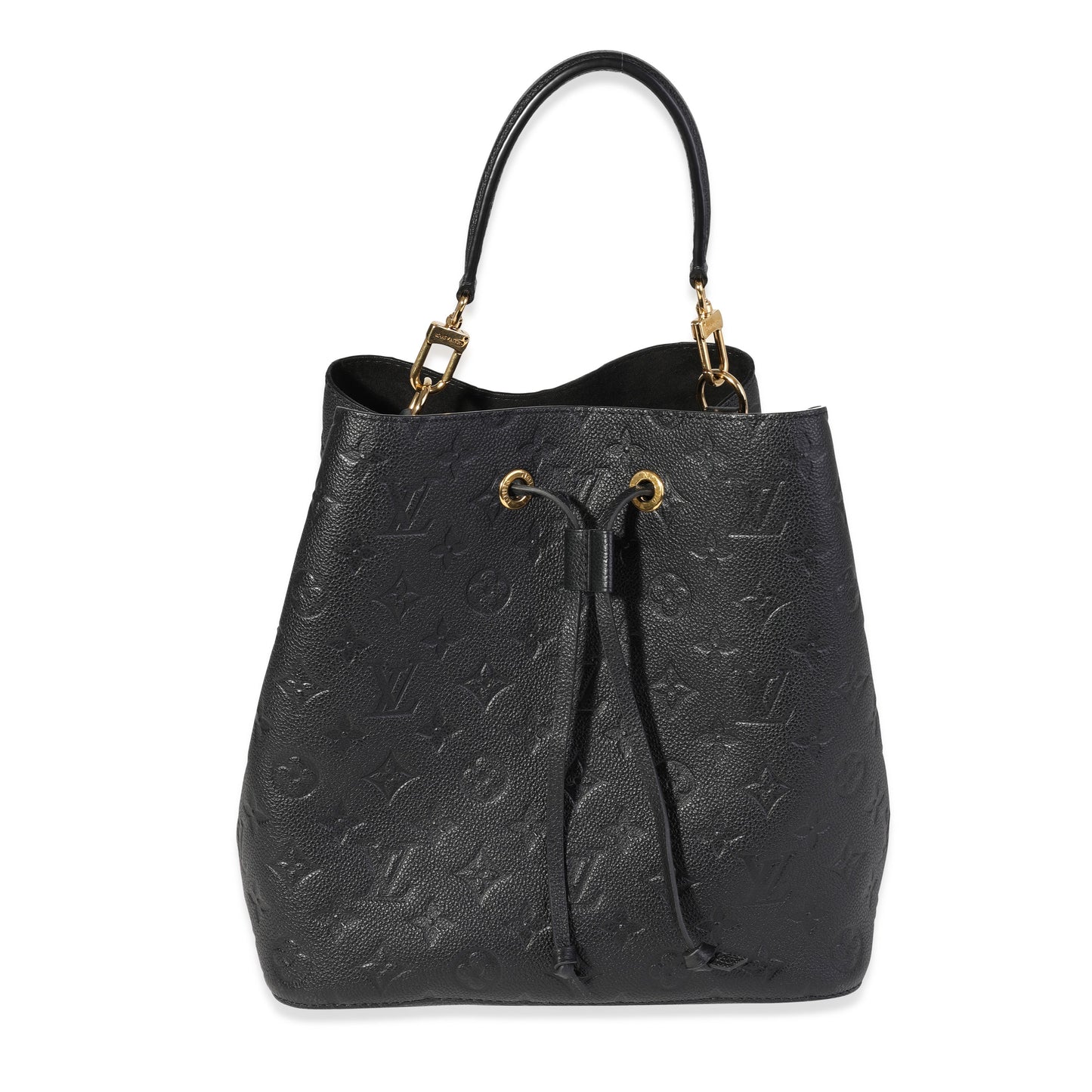 LOUIS VUITTON Black Monogram Empreinte NeoNoe