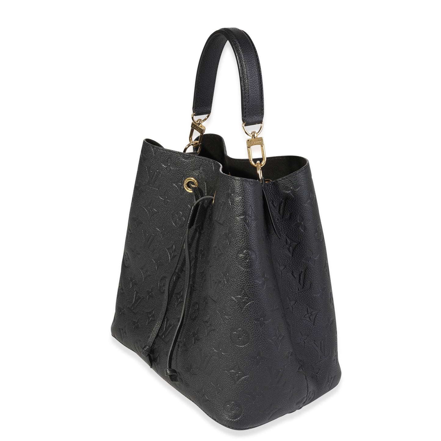 LOUIS VUITTON Black Monogram Empreinte NeoNoe