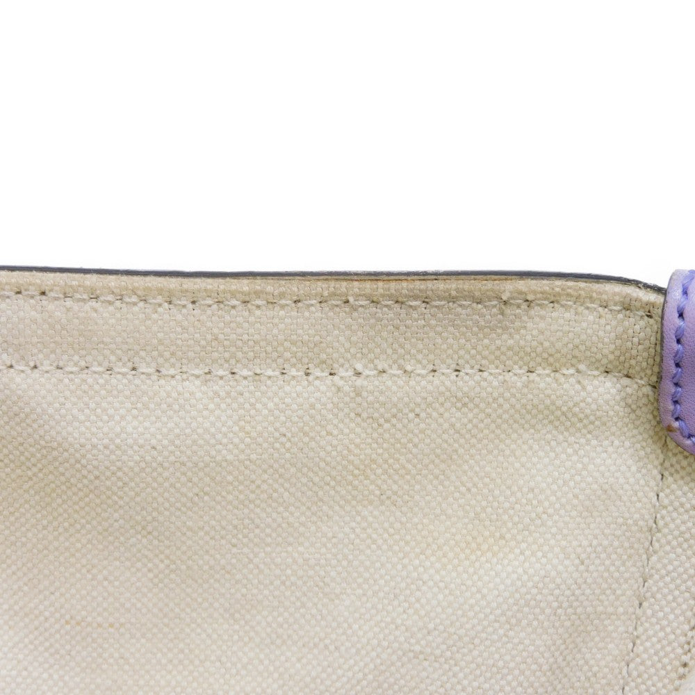 GUCCI Tote Bag 247209 GG canvas x calf leather Pastel purple GG canvas Craft Tote