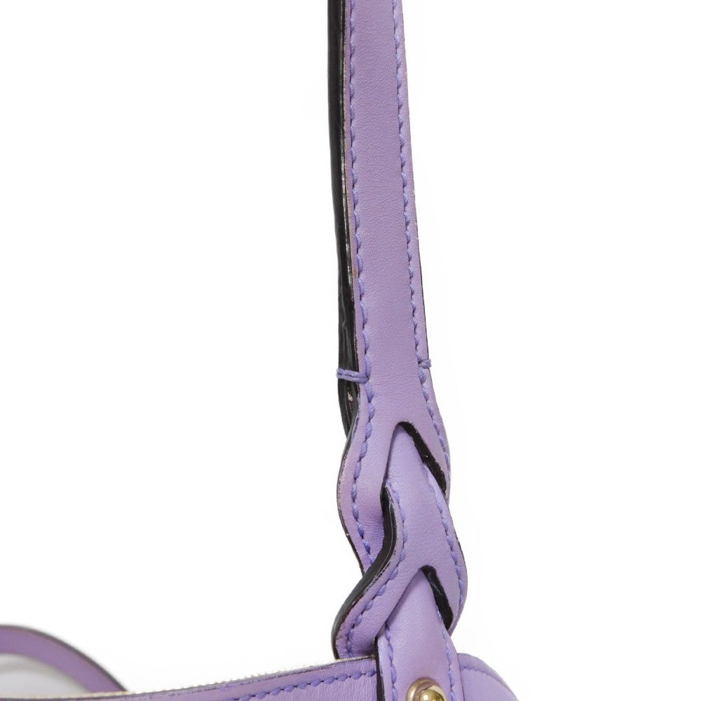 GUCCI Tote Bag 247209 GG canvas x calf leather Pastel purple GG canvas Craft Tote