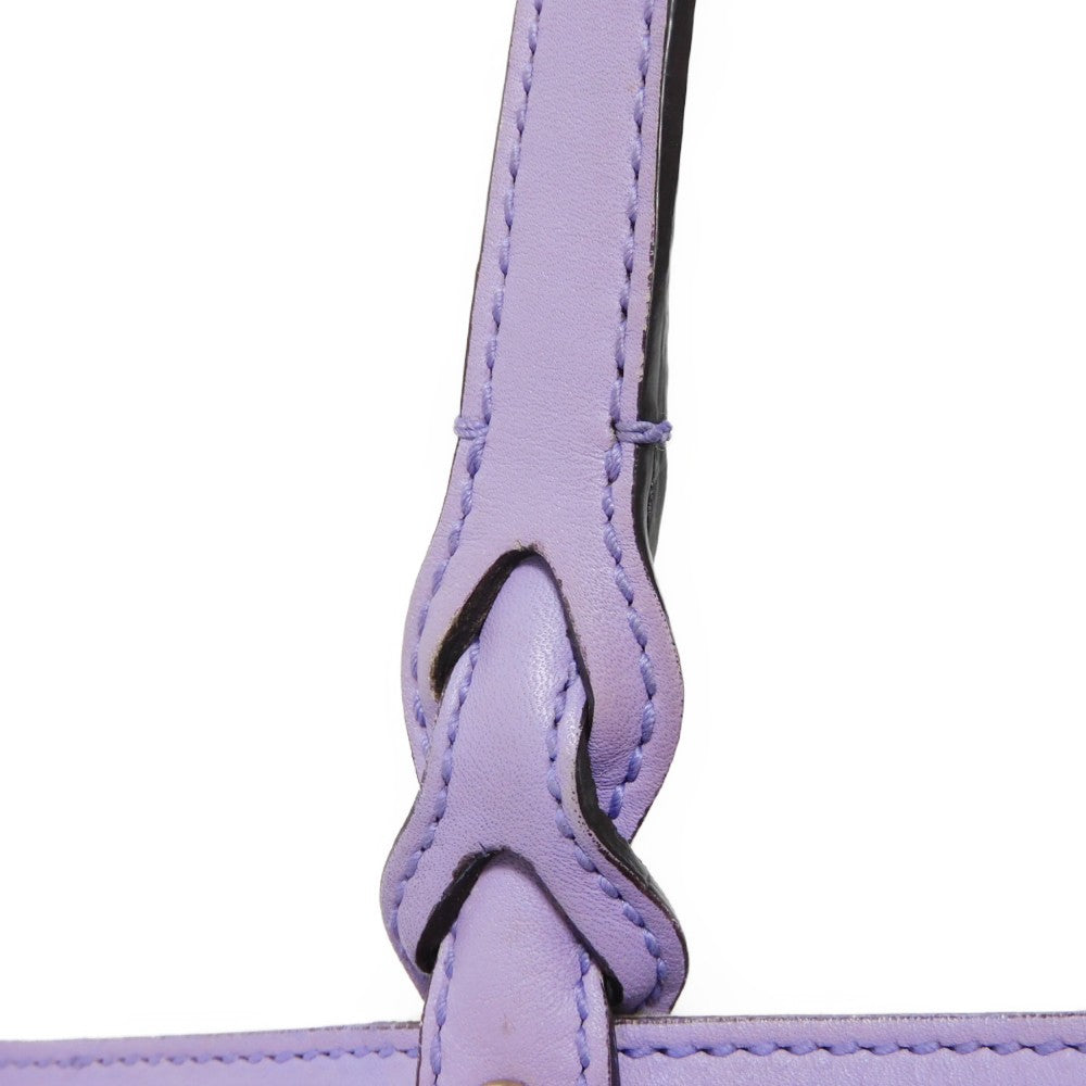 GUCCI Tote Bag 247209 GG canvas x calf leather Pastel purple GG canvas Craft Tote