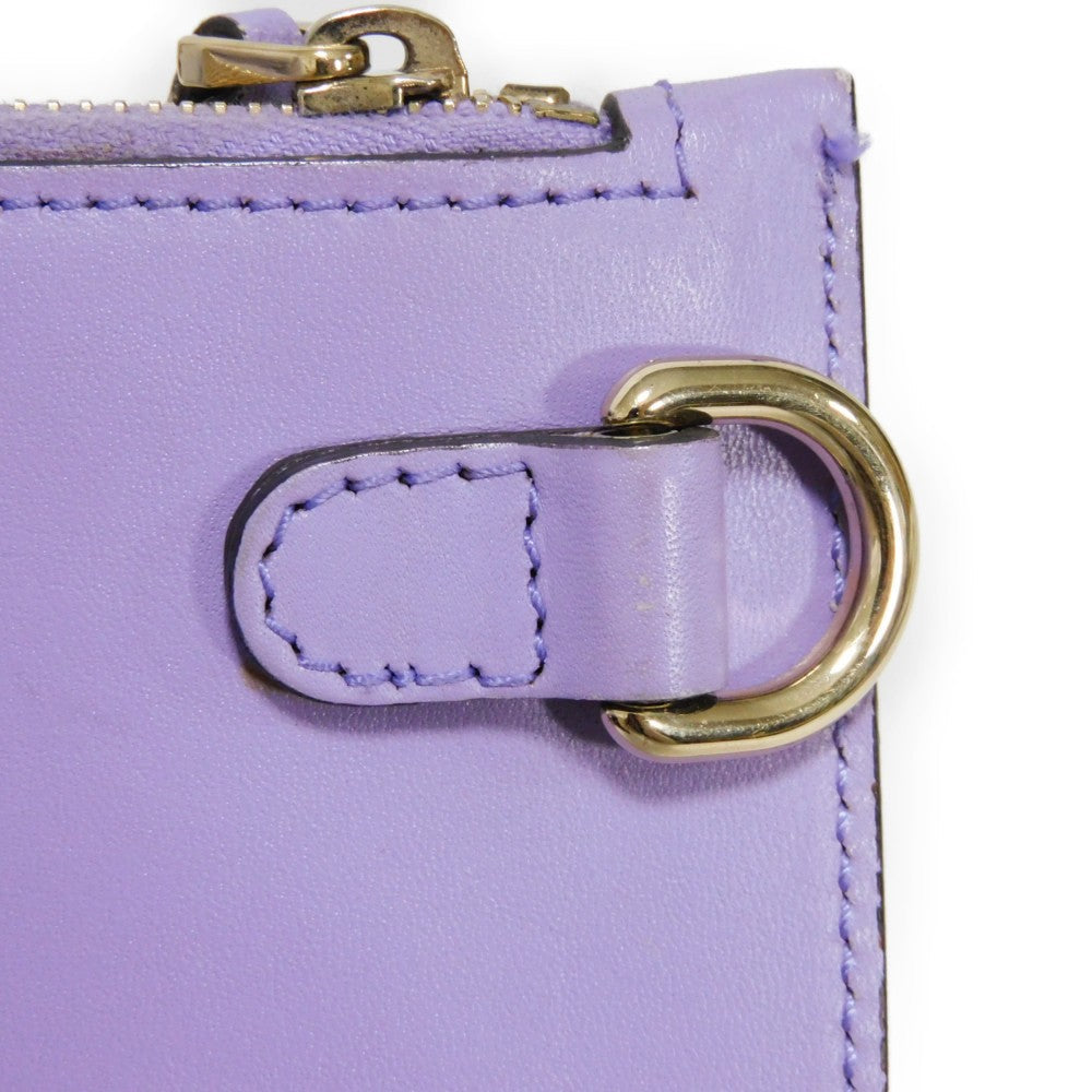 GUCCI Tote Bag 247209 GG canvas x calf leather Pastel purple GG canvas Craft Tote