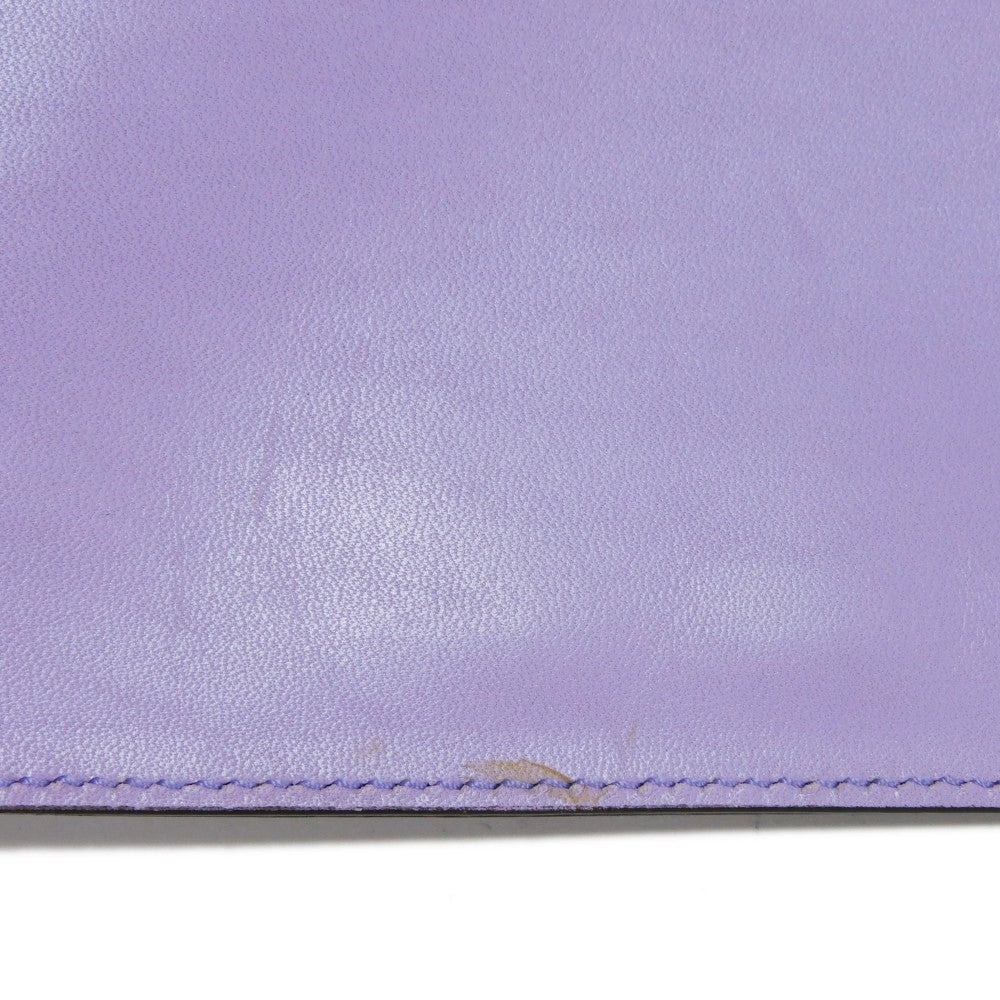 GUCCI Tote Bag 247209 GG canvas x calf leather Pastel purple GG canvas Craft Tote