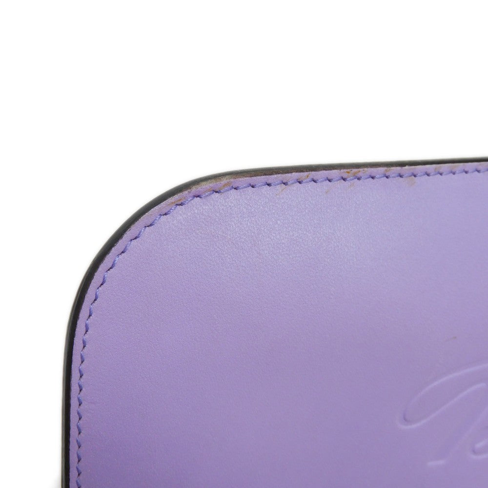 GUCCI Tote Bag 247209 GG canvas x calf leather Pastel purple GG canvas Craft Tote