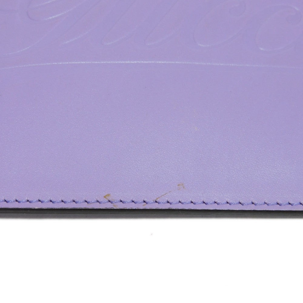 GUCCI Tote Bag 247209 GG canvas x calf leather Pastel purple GG canvas Craft Tote