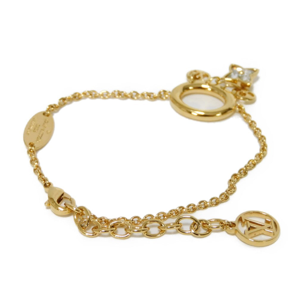 LOUIS VUITTON bracelet M00583 plating clear Monogram Flower Bracelet My Blooming Strass
