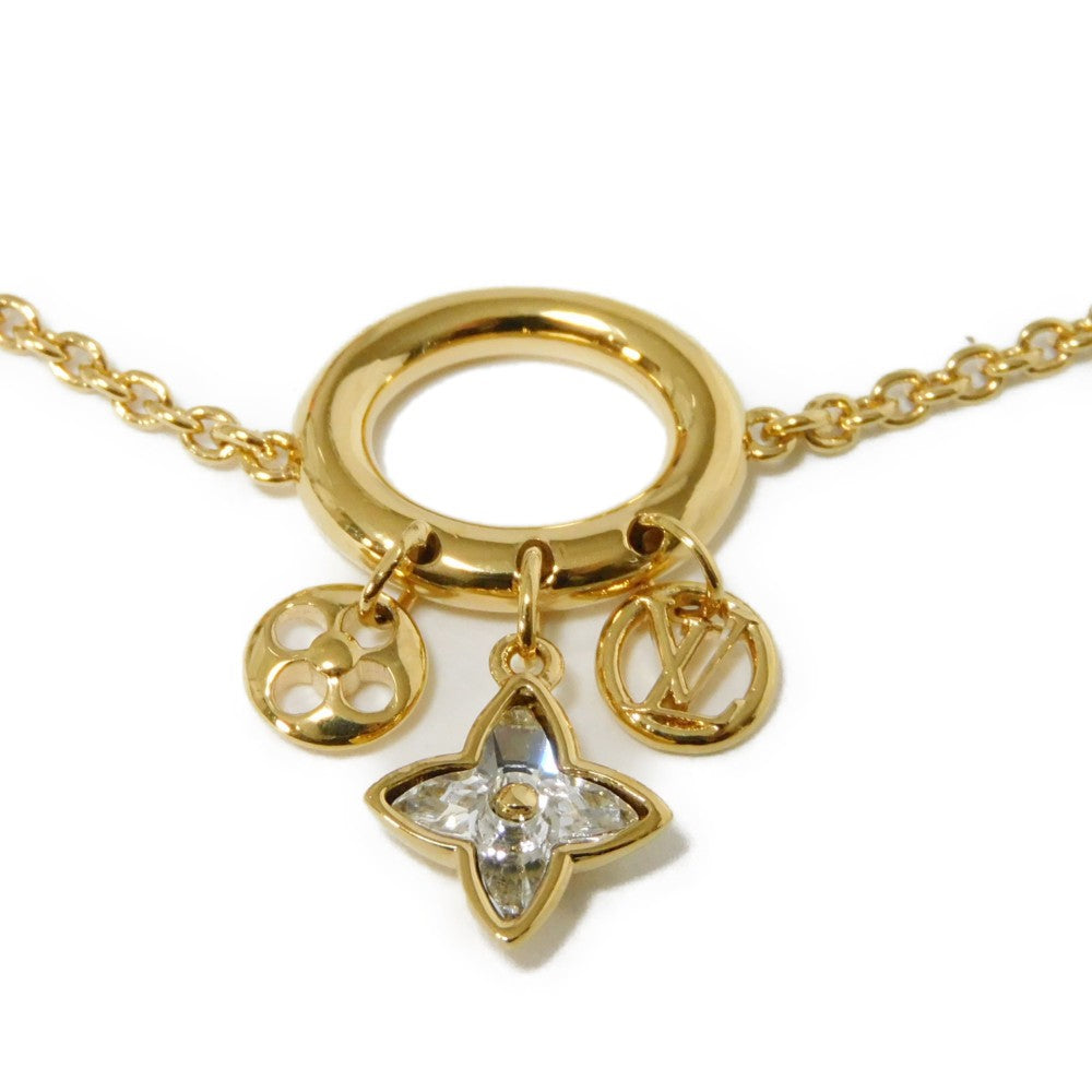 LOUIS VUITTON bracelet M00583 plating clear Monogram Flower Bracelet My Blooming Strass