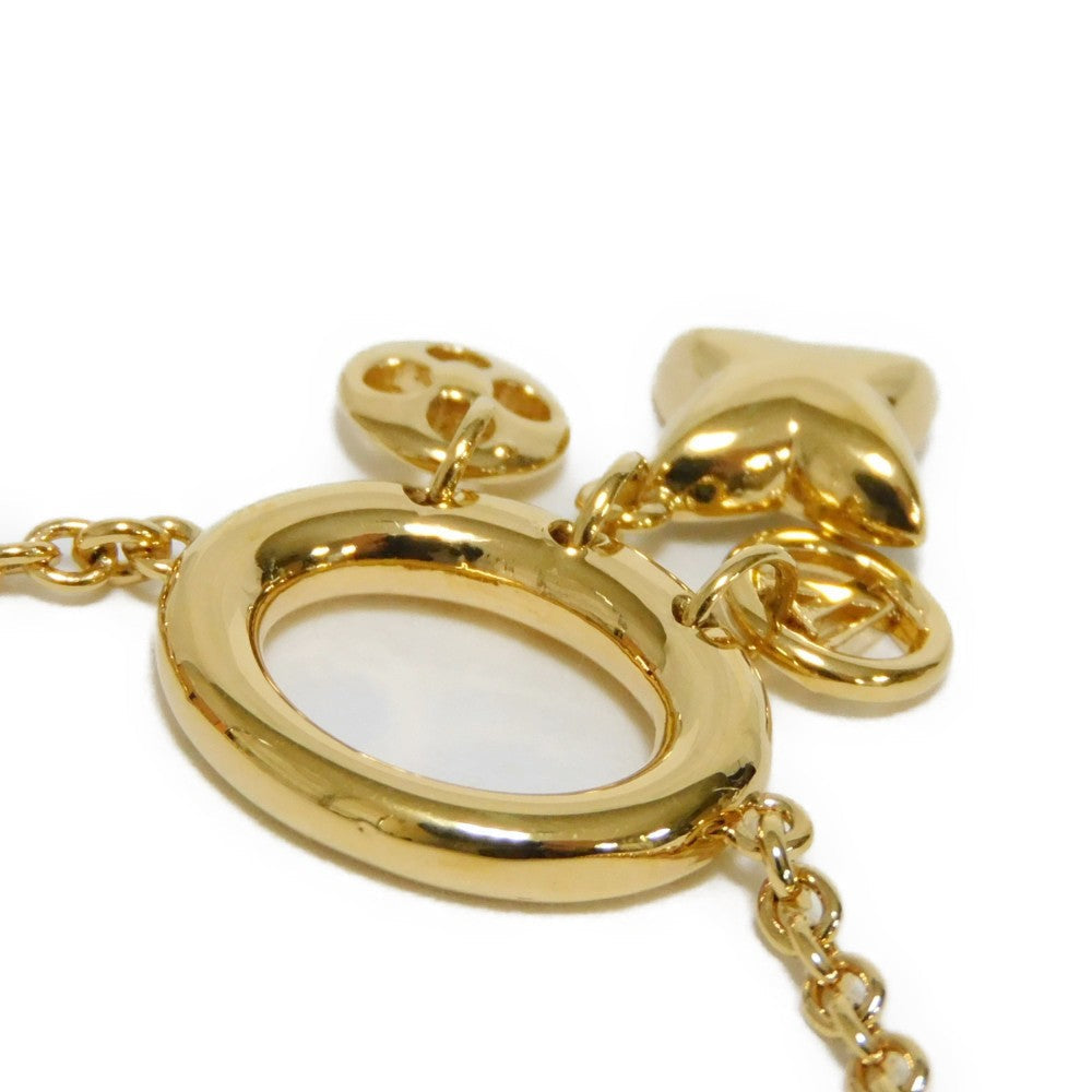 LOUIS VUITTON bracelet M00583 plating clear Monogram Flower Bracelet My Blooming Strass
