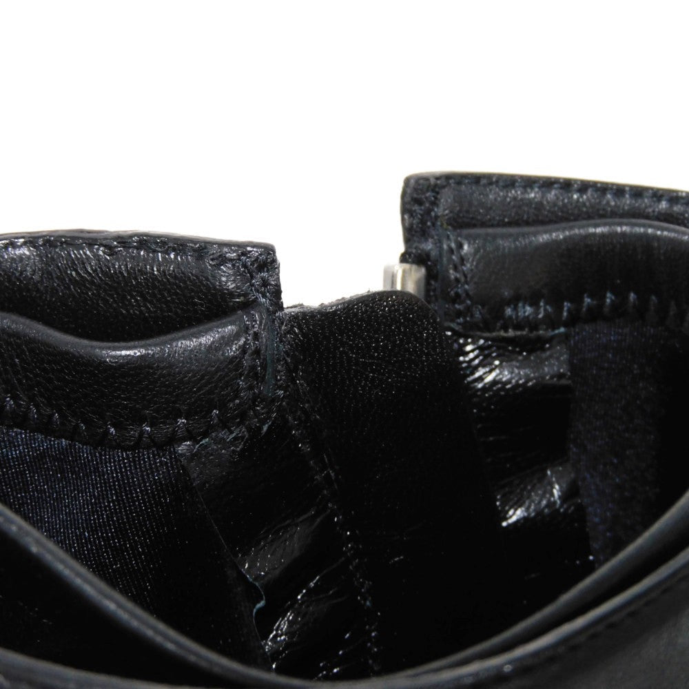 LOUIS VUITTON boots 1A9C0F Lamb leather x calf leather Noir Monogram Square Pillow Line 39