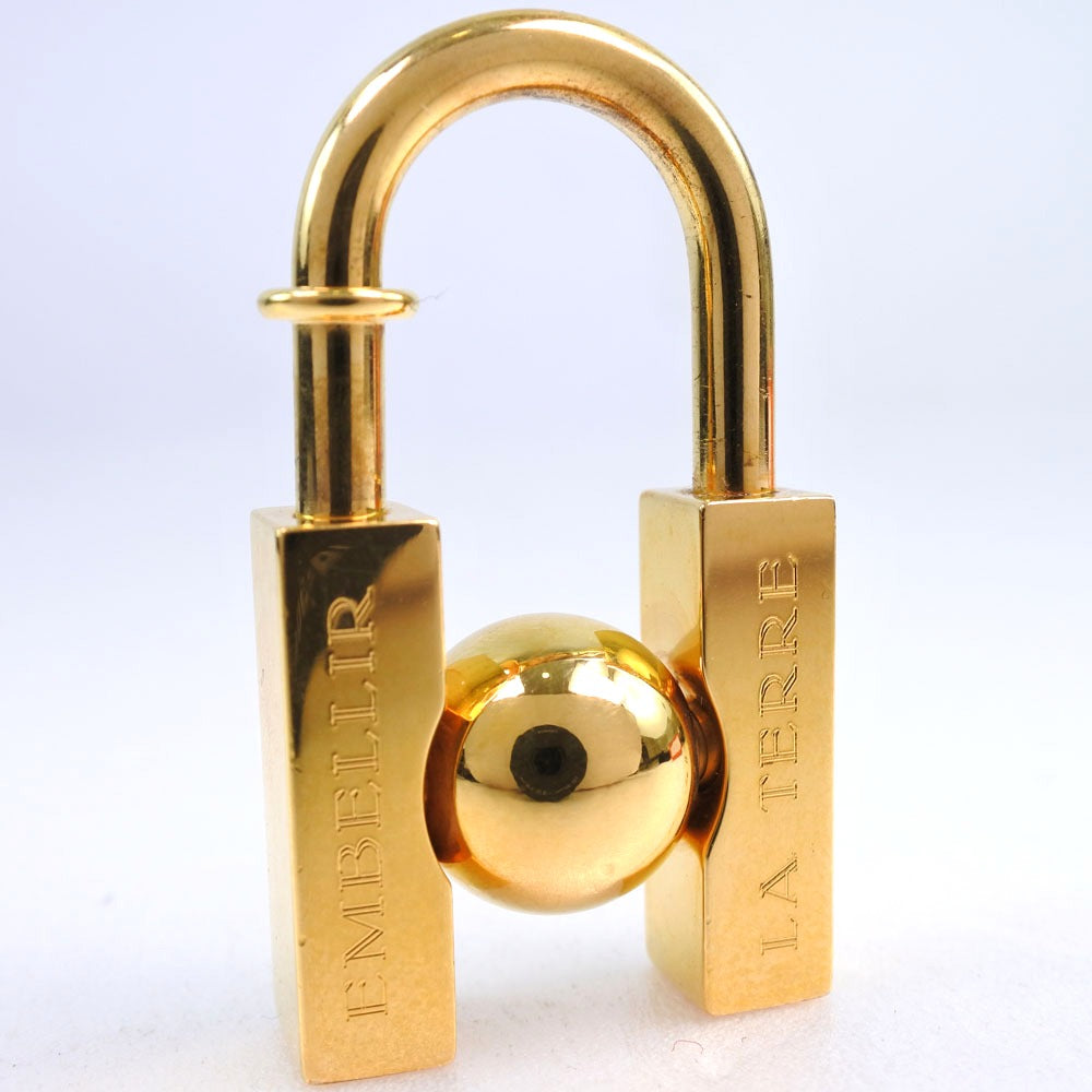 HERMES Cadena Plated Gold gold 2001 L'HOMME PEUT In search of the unknown beauty of the earth
