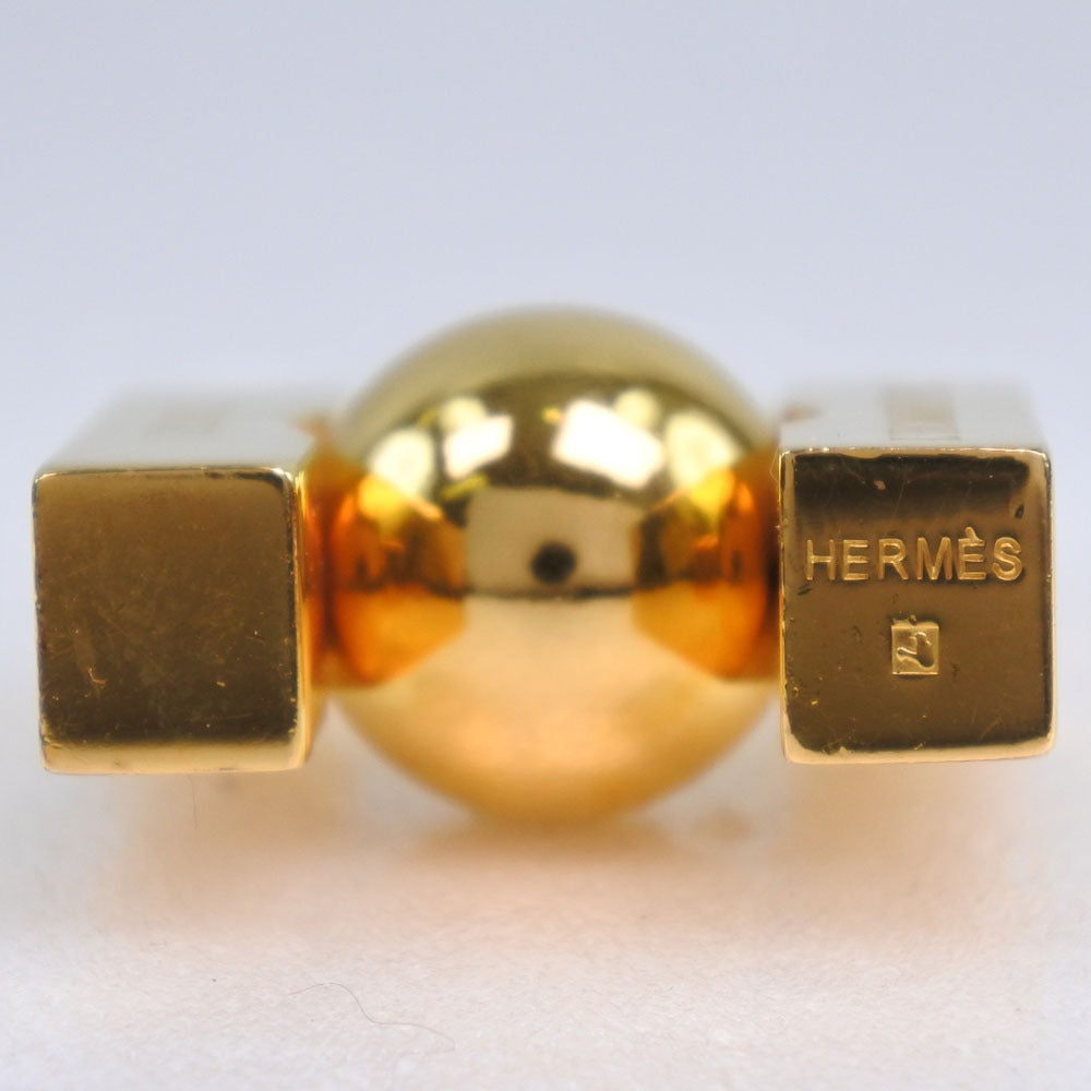 HERMES Cadena Plated Gold gold 2001 L'HOMME PEUT In search of the unknown beauty of the earth