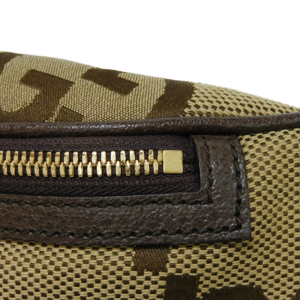 GUCCI Sling bag 696031 UKMDG 2570 Jumbo GG canvas beige Jumbo GG Canvas belt bag