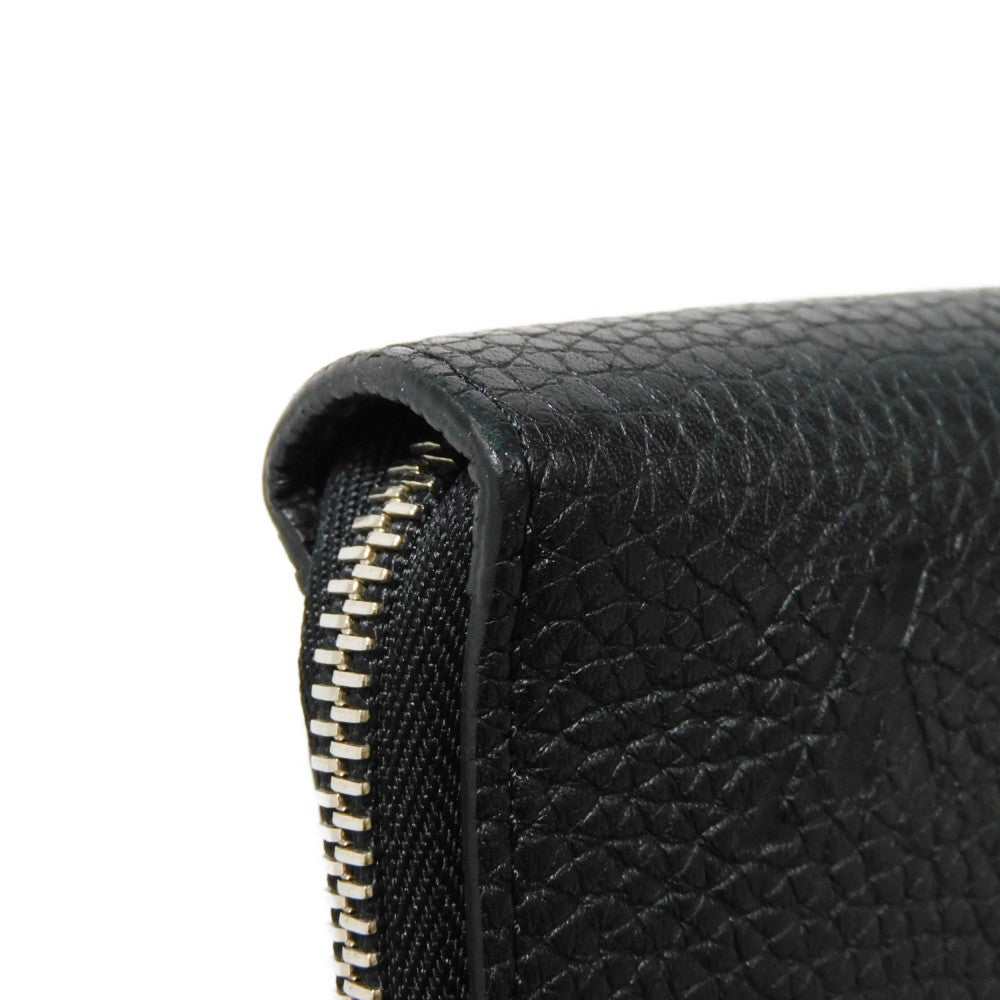 LOUIS VUITTON Clutch bag M67768 Taurillon Clemence leather (embossed) Noir Cuir Taurillon Clemence Pochette Jules GM NM
