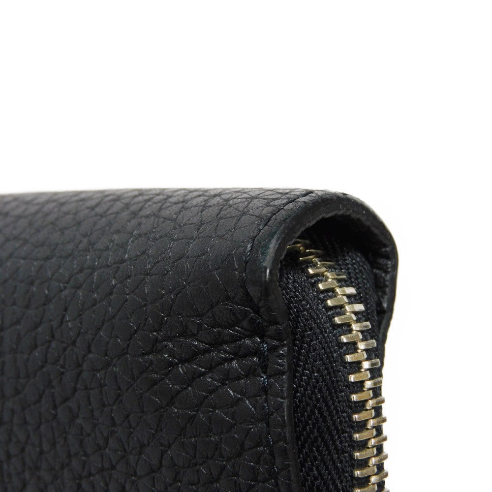 LOUIS VUITTON Clutch bag M67768 Taurillon Clemence leather (embossed) Noir Cuir Taurillon Clemence Pochette Jules GM NM