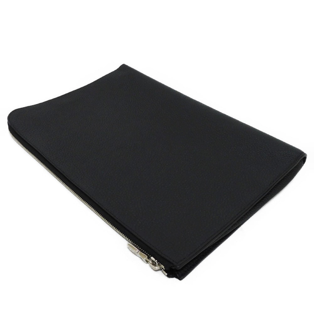 LOUIS VUITTON Clutch bag M67768 Taurillon Clemence leather (embossed) Noir Cuir Taurillon Clemence Pochette Jules GM NM