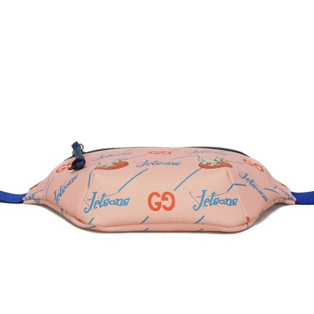GUCCI Sling bag 502095 FACAK 4957 PVC canvas pink Chilled license The Jetsons Waist Pouch