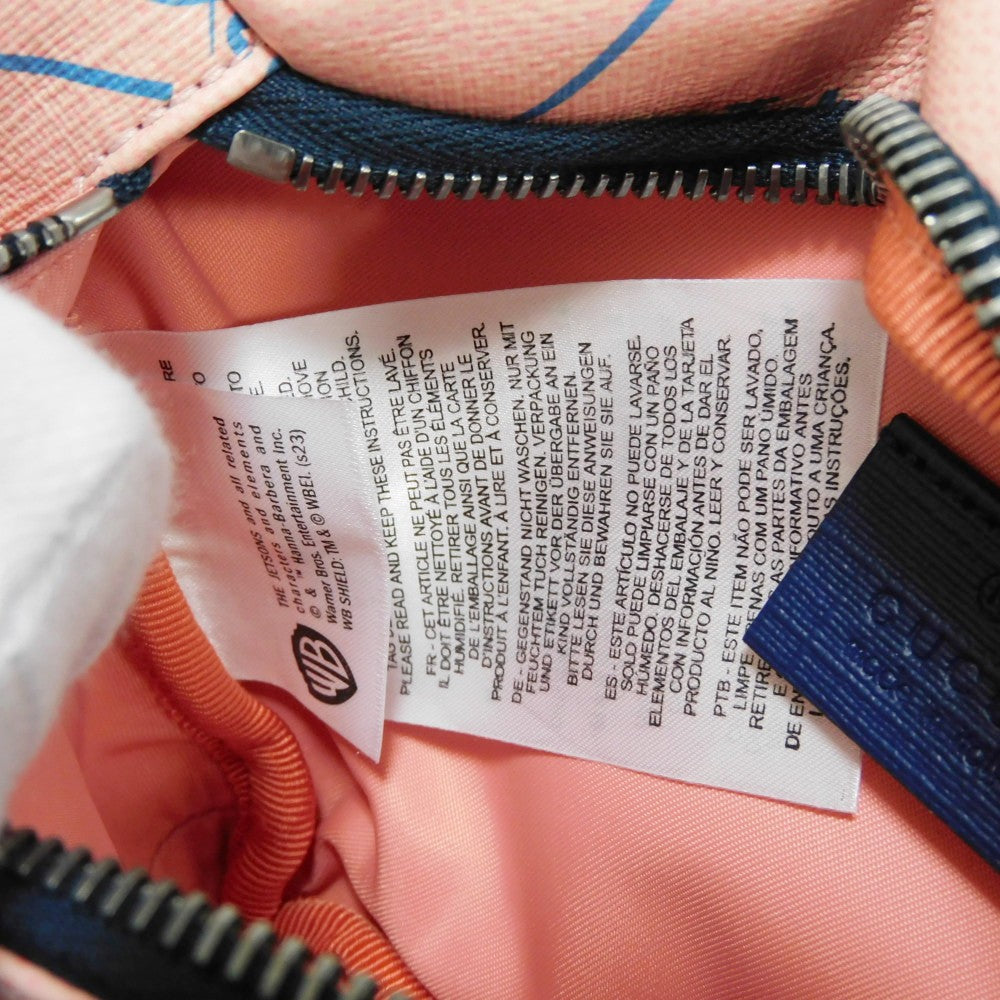GUCCI Sling bag 502095 FACAK 4957 PVC canvas pink Chilled license The Jetsons Waist Pouch