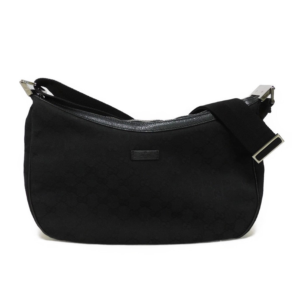 GUCCI Shoulder Bag 122790 GG canvas black GG canvas Messenger bag