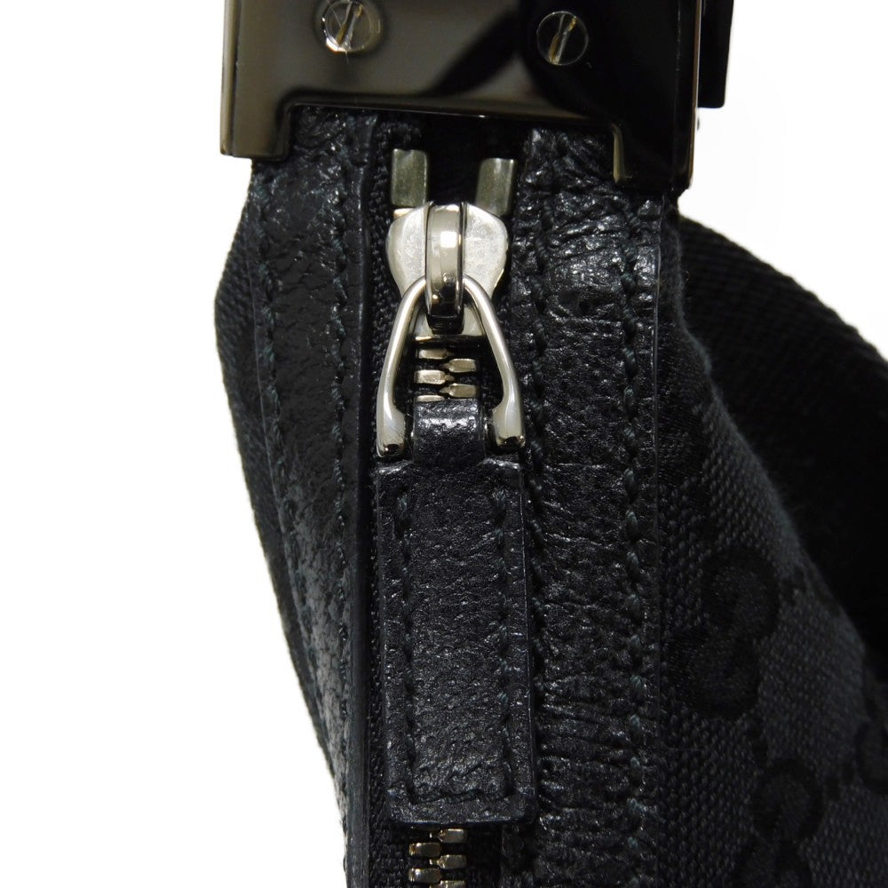 GUCCI Shoulder Bag 122790 GG canvas black GG canvas Messenger bag