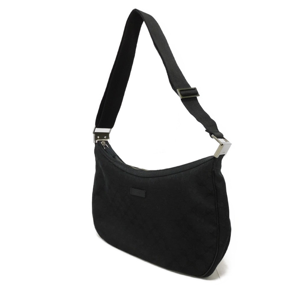 GUCCI Shoulder Bag 122790 GG canvas black GG canvas Messenger bag