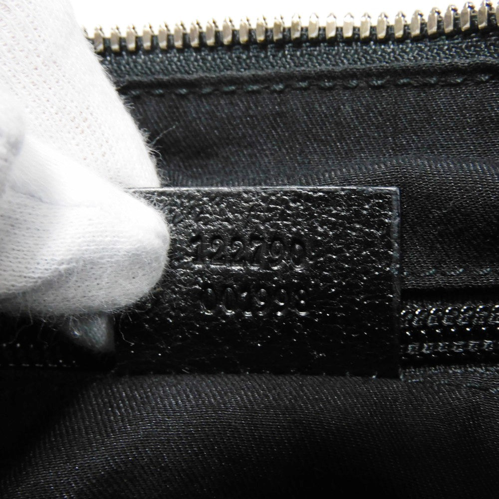 GUCCI Shoulder Bag 122790 GG canvas black GG canvas Messenger bag